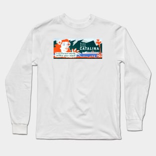 1940s Santa Catalina Island Long Sleeve T-Shirt